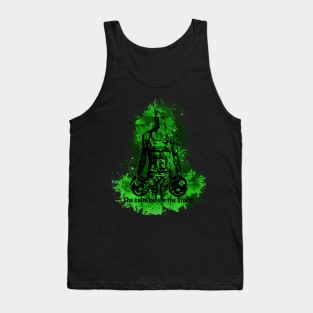 The Calm Before The Storm (green) Tank Top